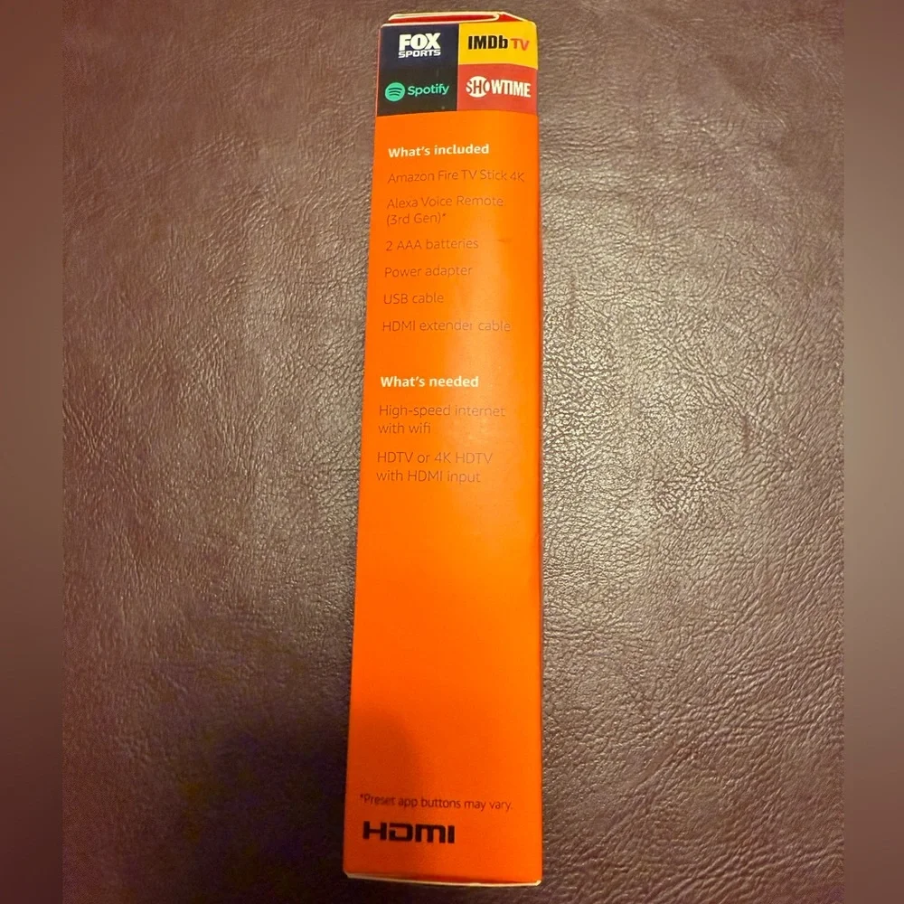Amazon New 4k Fire Stick - Picture 4 of 5